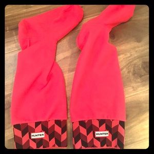 Hunter Fleece Tall Socks ☔️
